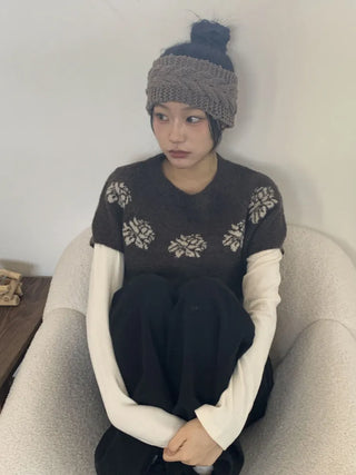 Popular Best-Selling Thick Cable Knit Wide Hairband Collection