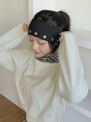 Popular Best-Selling Thick Cable Knit Wide Hairband Collection