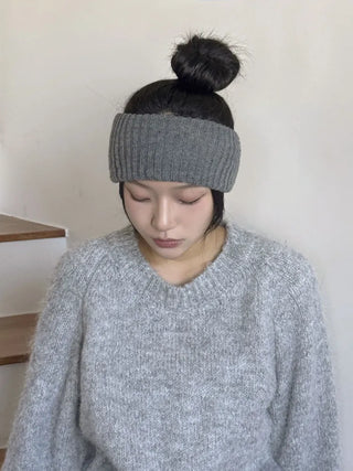 Popular Best-Selling Thick Cable Knit Wide Hairband Collection
