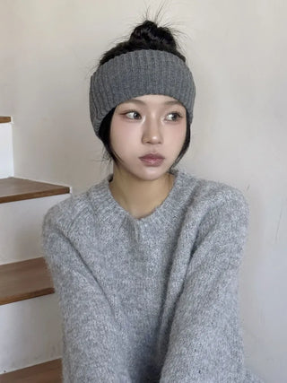 Popular Best-Selling Thick Cable Knit Wide Hairband Collection