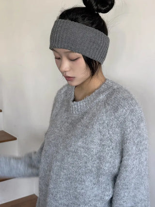 Popular Best-Selling Thick Cable Knit Wide Hairband Collection