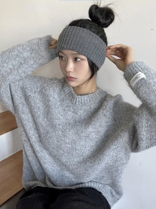 Popular Best-Selling Thick Cable Knit Wide Hairband Collection