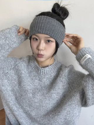 Popular Best-Selling Thick Cable Knit Wide Hairband Collection