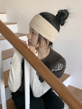 Popular Best-Selling Thick Cable Knit Wide Hairband Collection