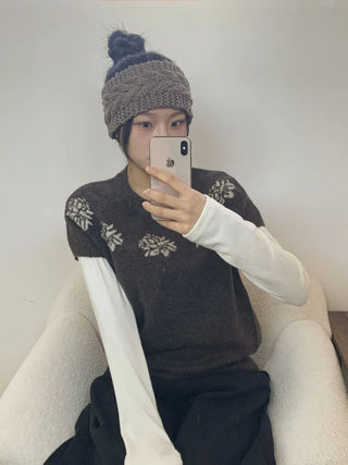 Popular Best-Selling Thick Cable Knit Wide Hairband Collection