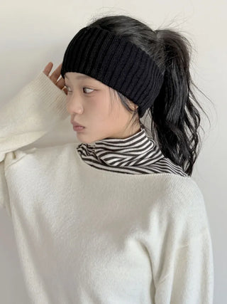 Popular Best-Selling Thick Cable Knit Wide Hairband Collection