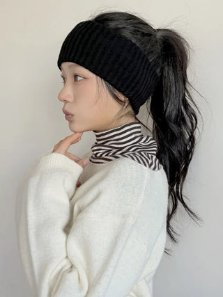 Popular Best-Selling Thick Cable Knit Wide Hairband Collection