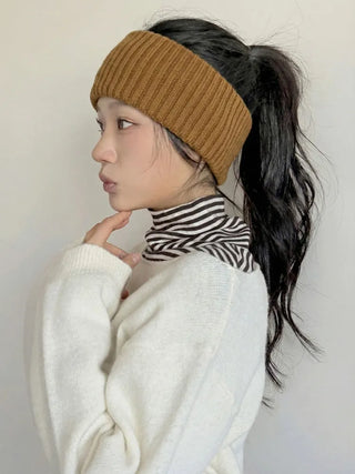 Popular Best-Selling Thick Cable Knit Wide Hairband Collection