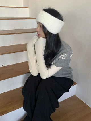 Popular Best-Selling Thick Cable Knit Wide Hairband Collection