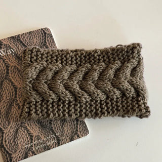 Popular Best-Selling Thick Cable Knit Wide Hairband Collection