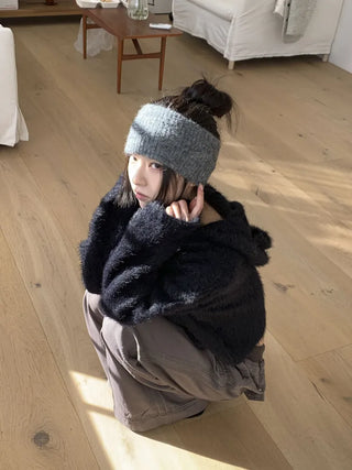 Popular Best-Selling Thick Cable Knit Wide Hairband Collection