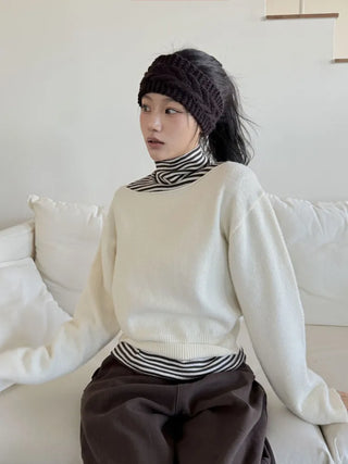 Popular Best-Selling Thick Cable Knit Wide Hairband Collection