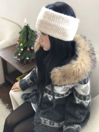 Popular Best-Selling Thick Cable Knit Wide Hairband Collection
