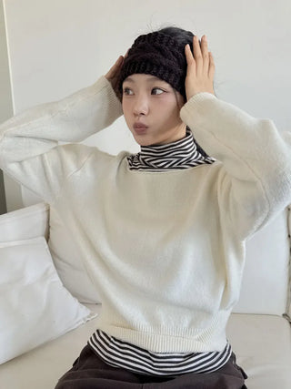 Popular Best-Selling Thick Cable Knit Wide Hairband Collection