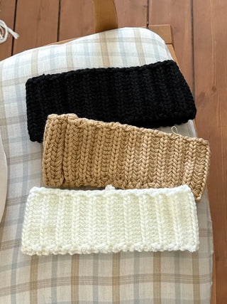Popular Best-Selling Thick Cable Knit Wide Hairband Collection