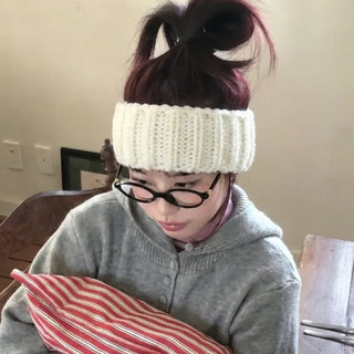 Popular Best-Selling Thick Cable Knit Wide Hairband Collection