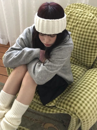 Popular Best-Selling Thick Cable Knit Wide Hairband Collection