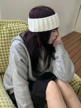 Popular Best-Selling Thick Cable Knit Wide Hairband Collection