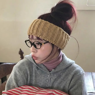 Popular Best-Selling Thick Cable Knit Wide Hairband Collection