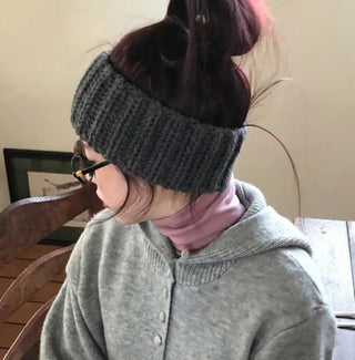 Popular Best-Selling Thick Cable Knit Wide Hairband Collection
