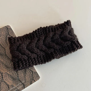 Popular Best-Selling Thick Cable Knit Wide Hairband Collection