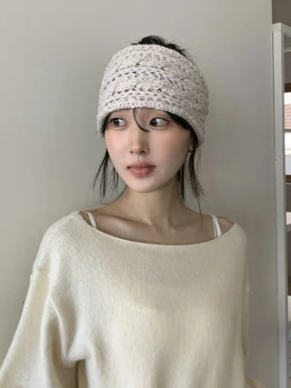 Popular Best-Selling Thick Cable Knit Wide Hairband Collection