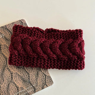Popular Best-Selling Thick Cable Knit Wide Hairband Collection