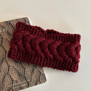 Popular Best-Selling Thick Cable Knit Wide Hairband Collection