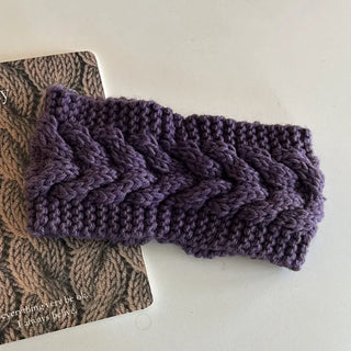Popular Best-Selling Thick Cable Knit Wide Hairband Collection