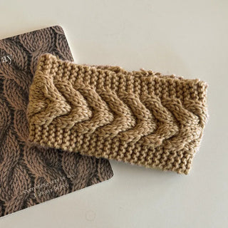 Popular Best-Selling Thick Cable Knit Wide Hairband Collection