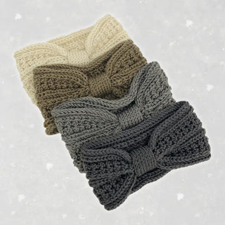 Popular Best-Selling Thick Cable Knit Wide Hairband Collection