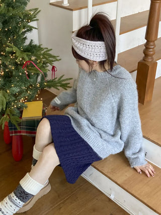 Popular Best-Selling Thick Cable Knit Wide Hairband Collection