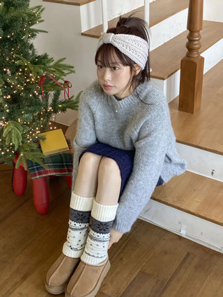 Popular Best-Selling Thick Cable Knit Wide Hairband Collection