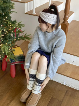 Popular Best-Selling Thick Cable Knit Wide Hairband Collection