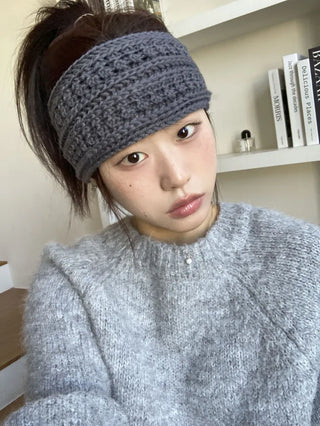 Popular Best-Selling Thick Cable Knit Wide Hairband Collection