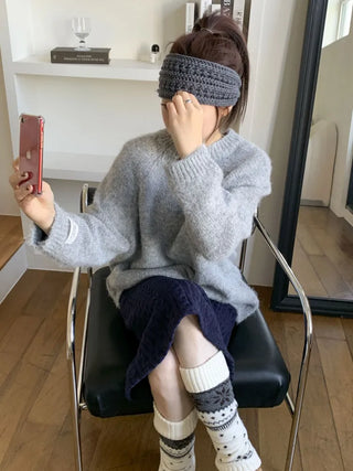 Popular Best-Selling Thick Cable Knit Wide Hairband Collection