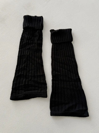 Hoko Ribbed Long Folder Leg Warmers