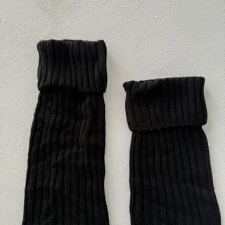 Hoko Ribbed Long Folder Leg Warmers