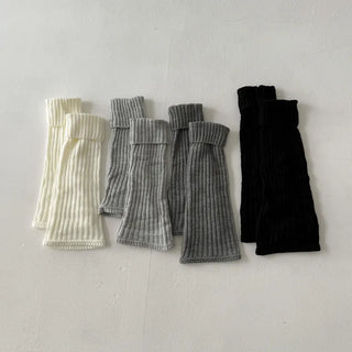 Hoko Ribbed Long Folder Leg Warmers