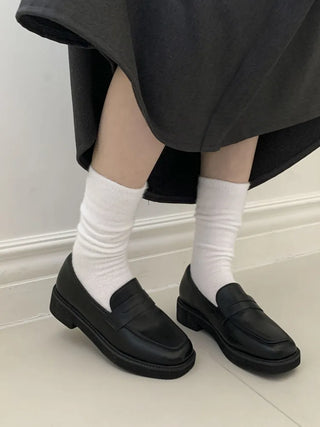Soave Plain Angora Long Socks