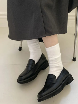 Soave Plain Angora Long Socks