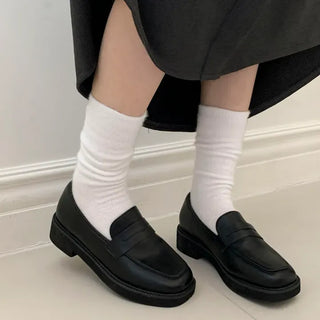 Soave Plain Angora Long Socks