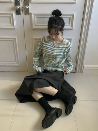 Soave Plain Angora Long Socks