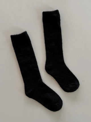 Soave Plain Angora Long Socks