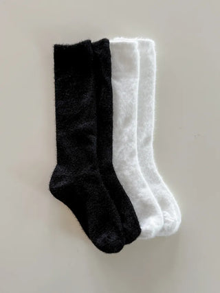 Soave Plain Angora Long Socks