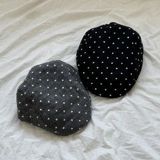 Fesson Dot Pattern Wool Hunting Cap