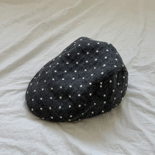 Fesson Dot Pattern Wool Hunting Cap