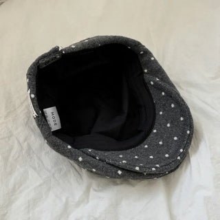 Fesson Dot Pattern Wool Hunting Cap