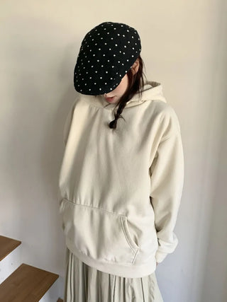 Fesson Dot Pattern Wool Hunting Cap