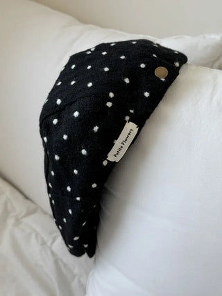 Fesson Dot Pattern Wool Hunting Cap